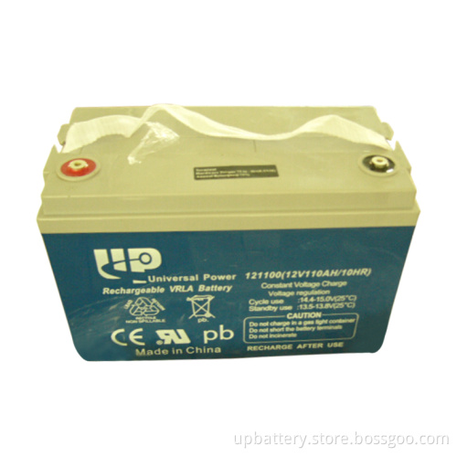 Rechargeable VRLA Battery 12V 110ah